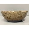 BOWL CIOTOLA VINTAGE BIOMORFA TERRACOTTA FAT LAVA  SMALTO MID-CENTURY ø 16 cm