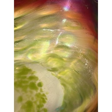 BOWL CIOTOLA VETRO Loetz BOHEMIAN IRIDESCENT GLASS Attr. Rindskopf ART NOUVEAU