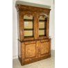 ANTICA CREDENZA BUFFET ART NOUVEAU 4 ANTE PRIMI 900 LEGNO VETRINA DISPENSA EPOCA