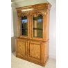 ANTICA CREDENZA BUFFET ART NOUVEAU 4 ANTE PRIMI 900 LEGNO VETRINA DISPENSA EPOCA