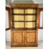 ANTICA CREDENZA BUFFET ART NOUVEAU 4 ANTE PRIMI 900 LEGNO VETRINA DISPENSA EPOCA