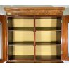 ANTICA CREDENZA BUFFET ART NOUVEAU 4 ANTE PRIMI 900 LEGNO VETRINA DISPENSA EPOCA