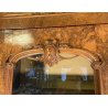 ANTICA CREDENZA BUFFET ART NOUVEAU 4 ANTE PRIMI 900 LEGNO VETRINA DISPENSA EPOCA