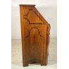 ANTICO MOBILE RIBALTA SECRETAIRE MOSSO SCRITTOIO INTARSIATO NOCE 1700 PIEMONTESE
