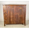 ANTICO MOBILE RIBALTA SECRETAIRE MOSSO SCRITTOIO INTARSIATO NOCE 1700 PIEMONTESE