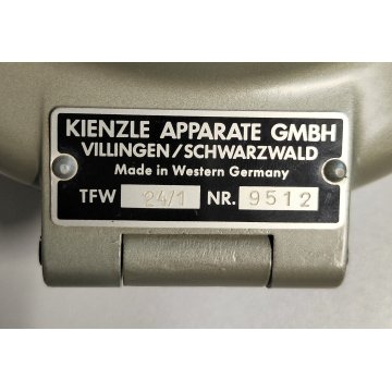 KIENZLE Apparate GMBH anni 70 ANTICO CRONO TACHIGRAFO camion WEST GERMANY clock