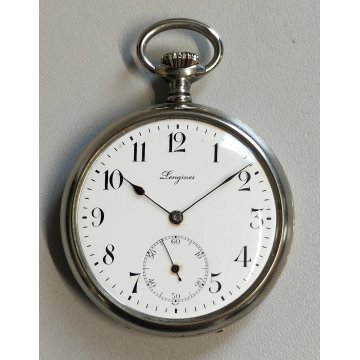 ANTICO OROLOGIO TASCA Longines EFCo CAL. 19.75N anni 60 OLD POCKET WATCH montre