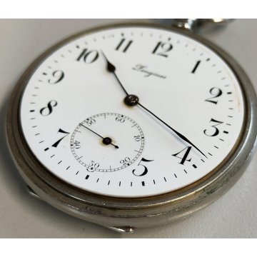 ANTICO OROLOGIO TASCA Longines EFCo CAL. 19.75N anni 60 OLD POCKET WATCH montre