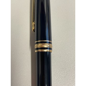 PENNA SFERA MONTBLANC MEISTERSTUCK CAPOLAVORO 164 BALLPOINT PEN NERA DORATA