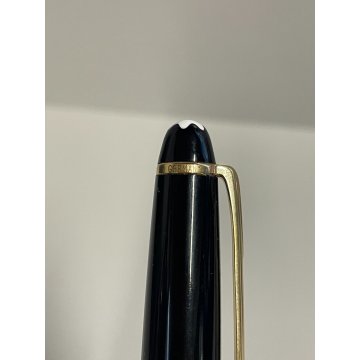 PENNA SFERA MONTBLANC MEISTERSTUCK CAPOLAVORO 164 BALLPOINT PEN NERA DORATA