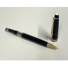 PENNA PORTAMINE MATITA MONTBLANC MEISTERSTUCK GOLD COATED CLASSIQUE NERA DORATA