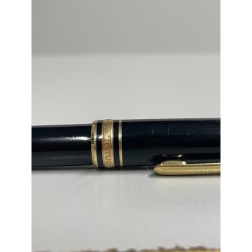 PENNA PORTAMINE MATITA MONTBLANC MEISTERSTUCK GOLD COATED CLASSIQUE NERA DORATA