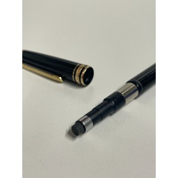 PENNA PORTAMINE MATITA MONTBLANC MEISTERSTUCK GOLD COATED CLASSIQUE NERA DORATA