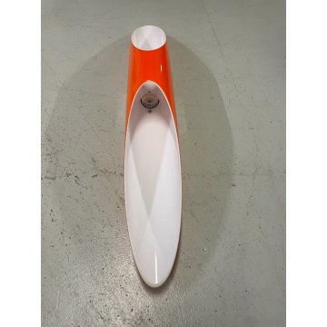 LAMPADA APPLIQUE Kundalini "Shakti" PLEXIGLASS ORANGE WALL LAMP ø 12,5 x 80 cm