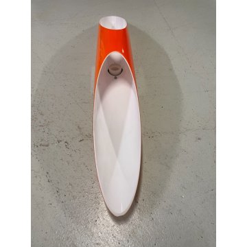 LAMPADA APPLIQUE Kundalini "Shakti" PLEXIGLASS ORANGE WALL LAMP ø 12,5 x 80 cm