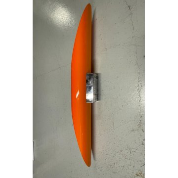 LAMPADA APPLIQUE Kundalini "Shakti" PLEXIGLASS ORANGE WALL LAMP ø 12,5 x 80 cm