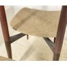 LOTTO 6 SEDIE ANNI 60 DESIGN SCANDINAVE VINTAGE CHAIR LEGNO FERRO STOFFA SET 6