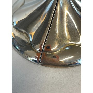 COPPIA COPPA GOBLET CALICE CUORE ARGENTATO Heart to Heart WEDDING ANNIVERSARY