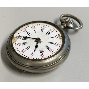 ANTICO OROLOGIO TASCA Poste & Telegrafi EPOCA 900 taschino OLD POCKET WATCH