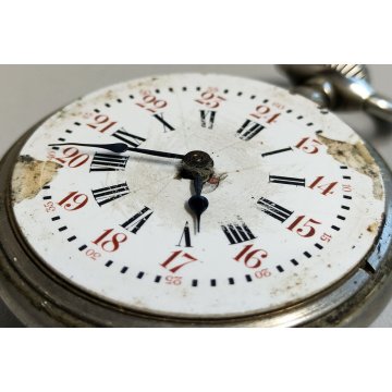 ANTICO OROLOGIO TASCA Poste & Telegrafi EPOCA 900 taschino OLD POCKET WATCH