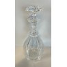 BOTTIGLIA LIQUORE CRISTALLO FIRMATA BACCARAT BOTTLE CARAFFA DECANTER SFACCETTATA