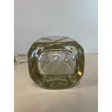 ANTICA BOTTIGLIA ART DECO PORTA LIQUORI BOTTLE CARAFFA ANNI '30 ARGENTO 800