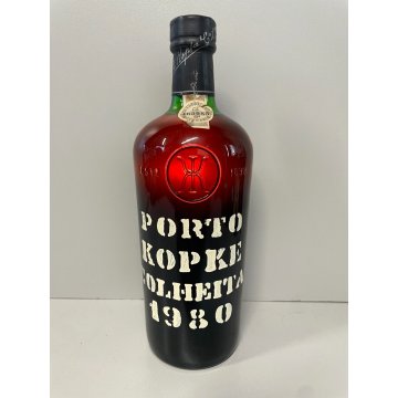 ANTICA BOTTIGLIA VINO PORTO KOPKE COLHEITA '1980 75CL 20% PORTOGALLO LONDON