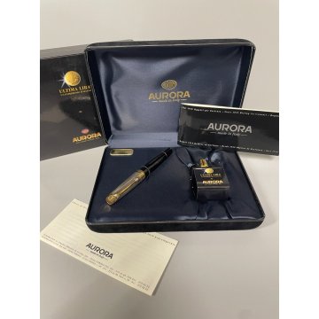 PENNA STILOGRAFICA AURORA ULTIMA LIRA EDIZIONE LIMITATA BOX FOUNTAIN PEN ITALY