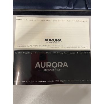 PENNA STILOGRAFICA AURORA ULTIMA LIRA EDIZIONE LIMITATA BOX FOUNTAIN PEN ITALY