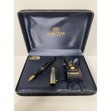 PENNA STILOGRAFICA AURORA ULTIMA LIRA EDIZIONE LIMITATA BOX FOUNTAIN PEN ITALY