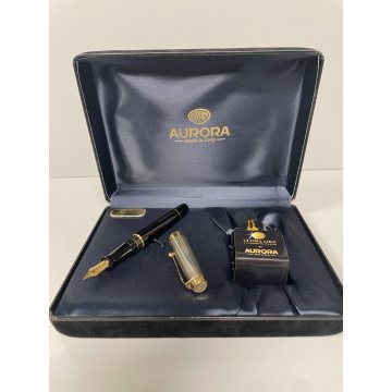 PENNA STILOGRAFICA AURORA ULTIMA LIRA EDIZIONE LIMITATA BOX FOUNTAIN PEN ITALY