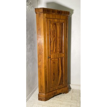 ANTICA ANGOLIERA LOMBARDA CREDENZA LEGNO PRIMI 900 MOBILE DISPENSA CUCINA ANGOLO