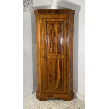 ANTICA ANGOLIERA LOMBARDA CREDENZA LEGNO PRIMI 900 MOBILE DISPENSA CUCINA ANGOLO