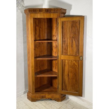 ANTICA ANGOLIERA LOMBARDA CREDENZA LEGNO PRIMI 900 MOBILE DISPENSA CUCINA ANGOLO