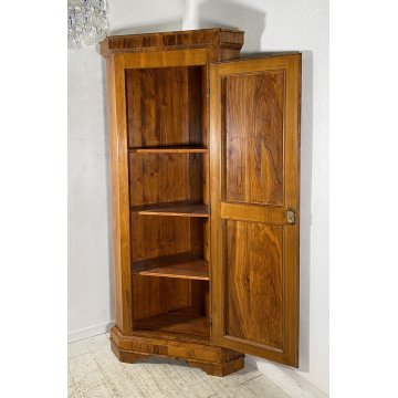 ANTICA ANGOLIERA LOMBARDA CREDENZA LEGNO PRIMI 900 MOBILE DISPENSA CUCINA ANGOLO