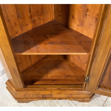 ANTICA ANGOLIERA LOMBARDA CREDENZA LEGNO PRIMI 900 MOBILE DISPENSA CUCINA ANGOLO