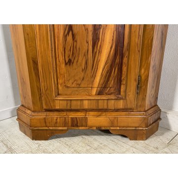 ANTICA ANGOLIERA LOMBARDA CREDENZA LEGNO PRIMI 900 MOBILE DISPENSA CUCINA ANGOLO