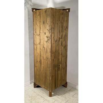 ANTICA ANGOLIERA LOMBARDA CREDENZA LEGNO PRIMI 900 MOBILE DISPENSA CUCINA ANGOLO