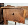 ANTICO SCRITTOIO Impero EPOCA 1800 SCRIVANIA legno NOCE RADICA CONSOLLE TAVOLO
