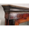 GRANDE ANTICA Caminiera Impero CORNICE SPECCHIERA 142x101 cm EPOCA 1800 SPECCHIO