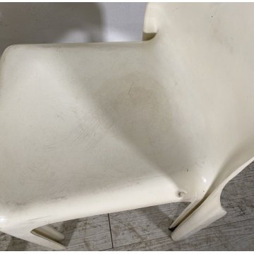 COPPIA SEDIA DESIGN Vico Magistretti Artemide MOD. Selene ANNI 60 VINTAGE CHAIR