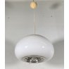 LAMPADARIO SOSPENSIONE Achille Castiglioni Black And White FLOS VETRO LAMP 1965