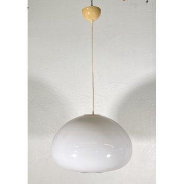 LAMPADARIO SOSPENSIONE Achille Castiglioni Black And White FLOS VETRO LAMP 1965