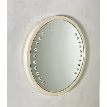 SPECCHIO DESIGN Gino Sarfatti PER Arteluce 1971 ILLUMINATO MOD 51/b MIRROR