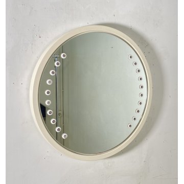 SPECCHIO DESIGN Gino Sarfatti PER Arteluce 1971 ILLUMINATO MOD 51/b MIRROR