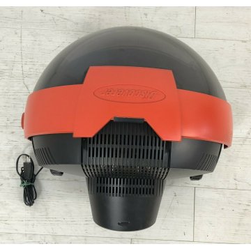 ANTICO TELEVISORE PHILIPS DISCOVERER VINTAGE CASCO 1980 TELEVISIONE FUNZIONANTE 