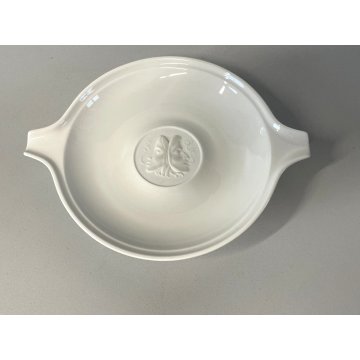 PORTACENERE Ashtray PORCELLANA BISQUIT BIANCA KPM Berlin Porzelan ARKADIA EPOCA