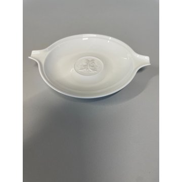 PORTACENERE Ashtray PORCELLANA BISQUIT BIANCA KPM Berlin Porzelan ARKADIA EPOCA