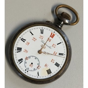 Lotto 6 pz. OROLOGIO TASCA epoca 900 Old Pocket Watch MONTRE de POCHE Roskopf ..