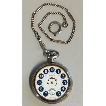 ANTICO OROLOGIO TASCA H. Gervin EPOCA 900 OLD POCKET WATCH Montre de Poche BOX